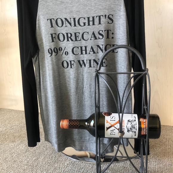 Triumph Wine Shirt and FREE Wine rack!